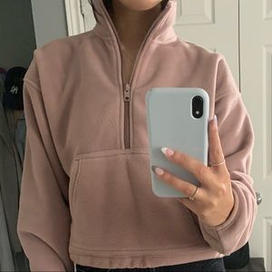 Aritzia 1/4 Zip Sweater